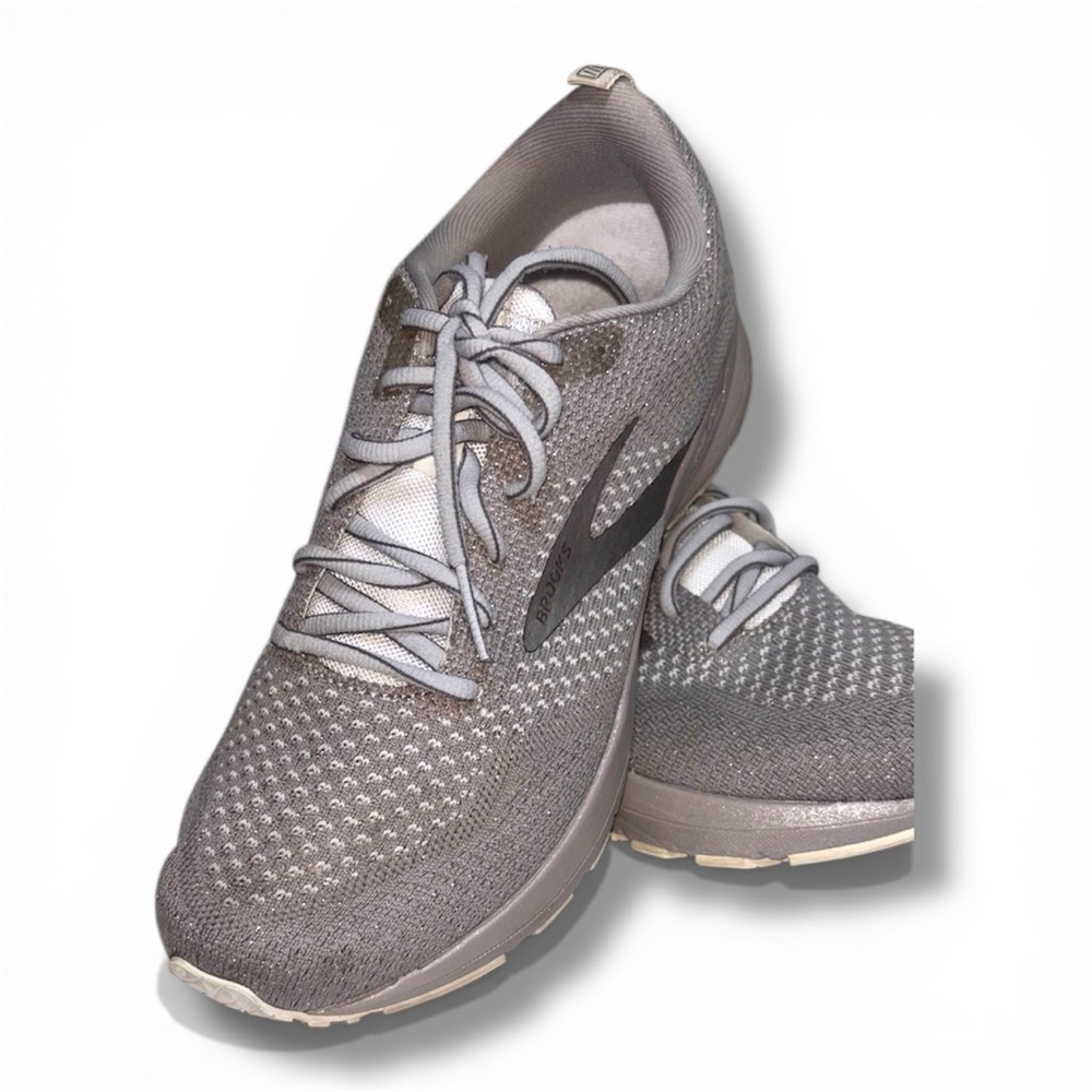Brooks Women's Silver Shoes.